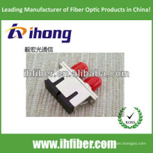 Adaptador de fibra óptica FC-SC duplex